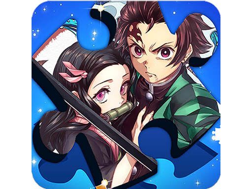 Nezuko Tanjiro Jigsaw Nezuko Tanjiro Jigsaw - browser game screenshot
