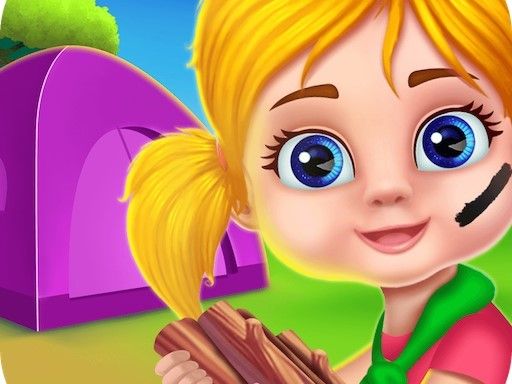 Camping Adventure Game - browser game screenshot