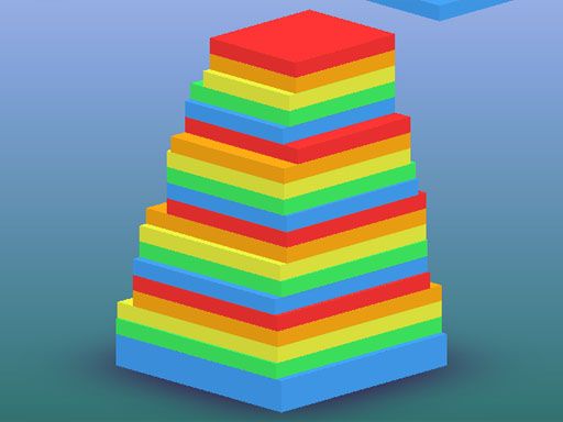 Stacking Color - browser game screenshot