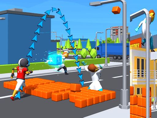 Jumpero Parkour - browser game screenshot
