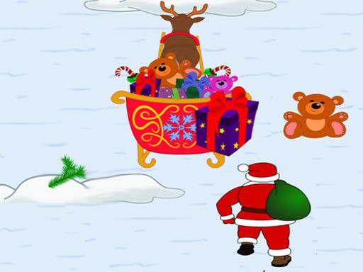 Run Santa Run - browser game screenshot