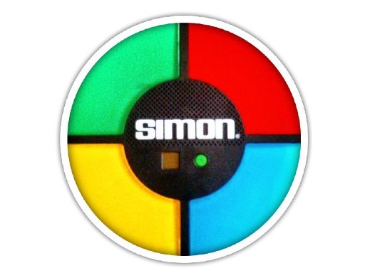 Simon says - browser game screenshot