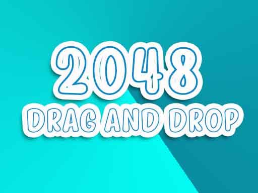 2048 Drag and Drop - browser game screenshot