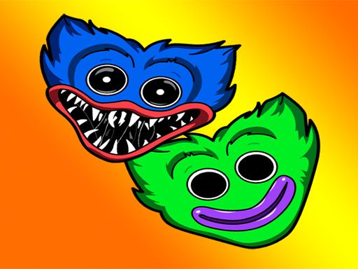 Bubble Huggy Wuggy - browser game screenshot