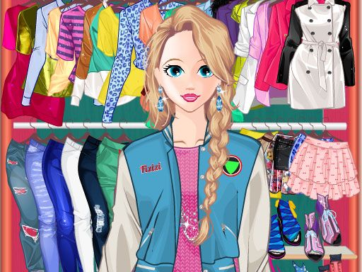 Princess Doll Fashion Dress Up - browser game screenshot