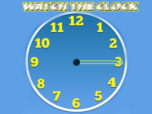 Watch The Clock - browser game screenshot