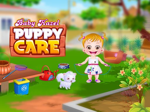 Baby Hazel Puppy Care - browser game screenshot