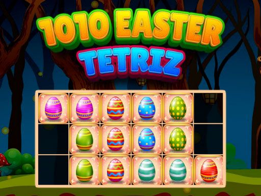 1010 Easter Tetriz - browser game screenshot