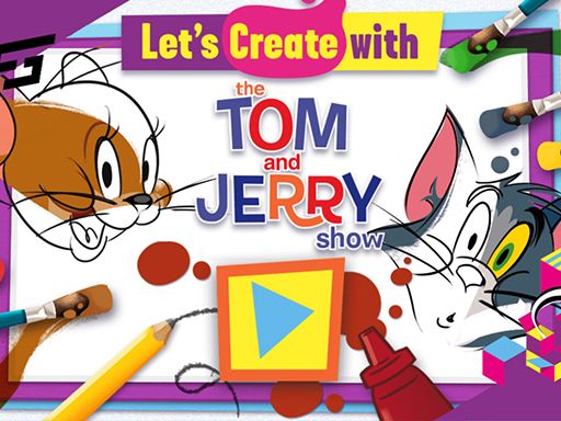 Lets Create with Tom and Jerry - browser game screenshot