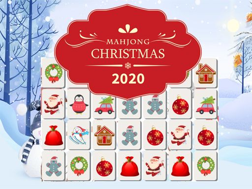 Christmas Mahjong Connection 2020 - browser game screenshot