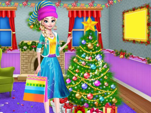 CHRISTMAS TREE DECORATION AND DRESS UP - browser game screenshot