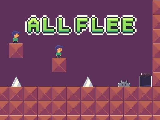 All Flee - browser game screenshot