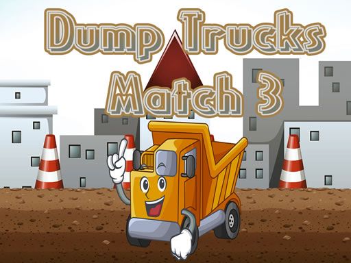Dump Trucks Match 3 Dump Trucks Match 3 - browser game screenshot