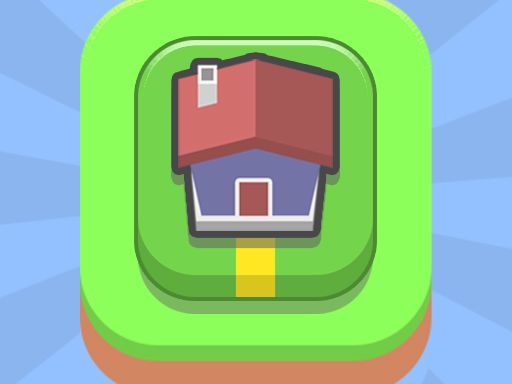 Idle House Merge - browser game screenshot