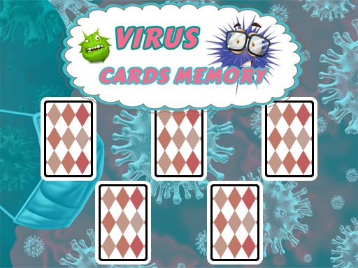 Virus Cards Memory - browser game screenshot