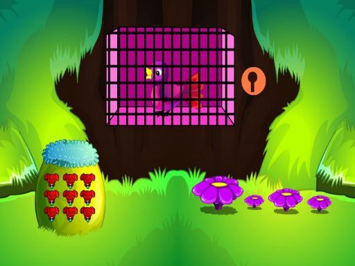 Purple Bird Escape Purple Bird Escape - browser game screenshot