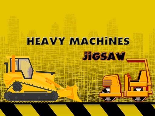 Heavy Machinery Jigsaw Heavy Machinery Jigsaw - browser game screenshot