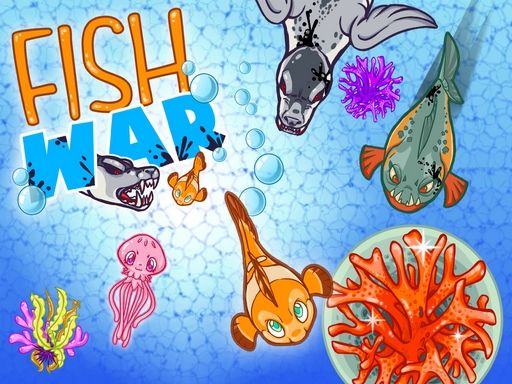Fish War - browser game screenshot