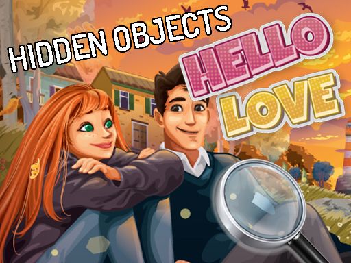 Hidden Objects Hello Love Hidden Objects Hello Love - browser game screenshot