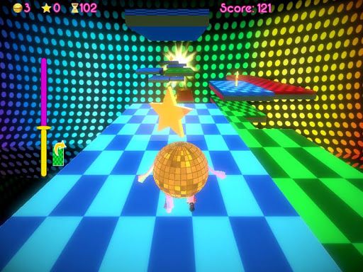 Disco Jumper - browser game screenshot