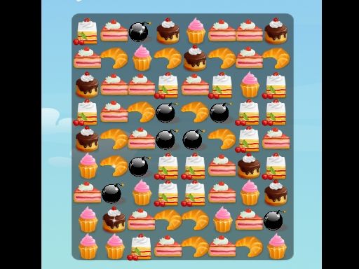 Match Cake 2D - browser game screenshot