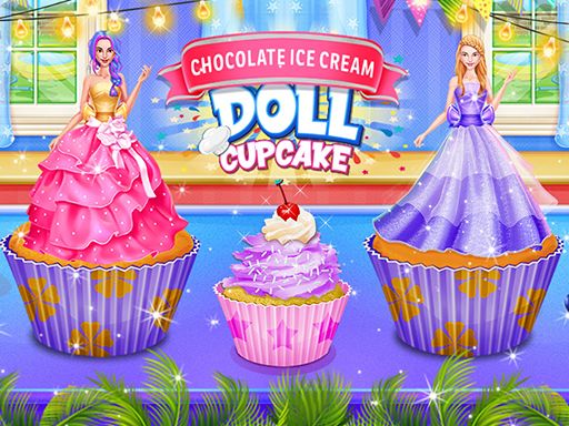 Ice Cream Chocolate Yummy Doll Cake Maker 2020 - browser game screenshot