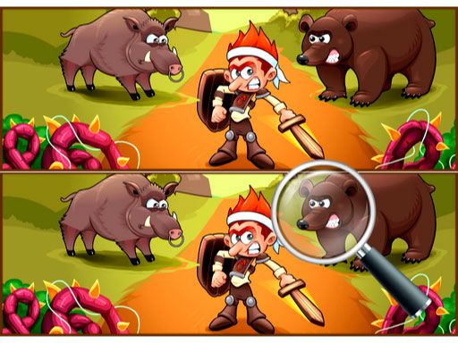 Warrior And Beast - browser game screenshot