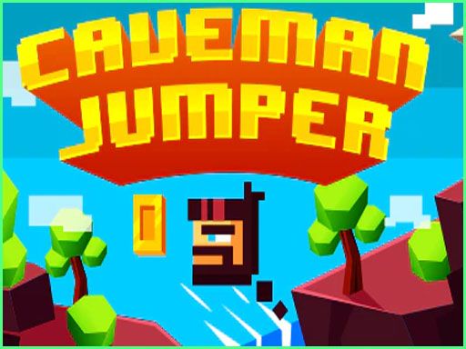 Caveman Jumper - browser game screenshot