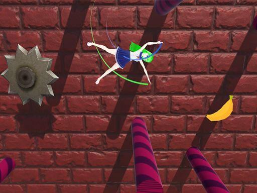 Ragdoll Fall - browser game screenshot