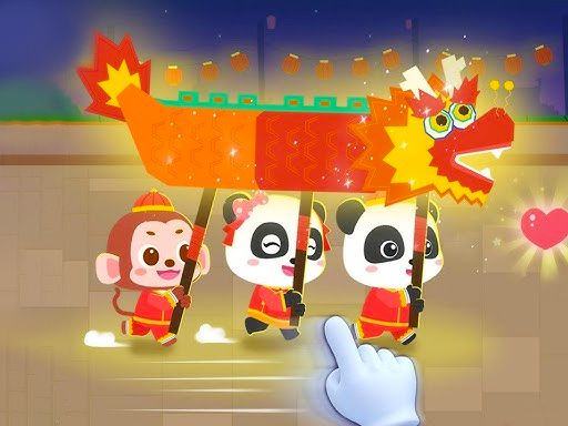 Little Panda Chinese Festival Crafts - browser game screenshot