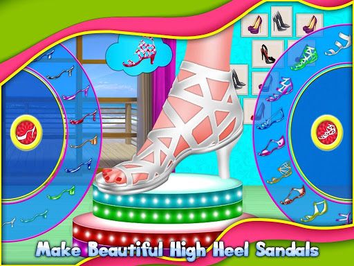 Shoe Designer Fashion Shop - browser game screenshot