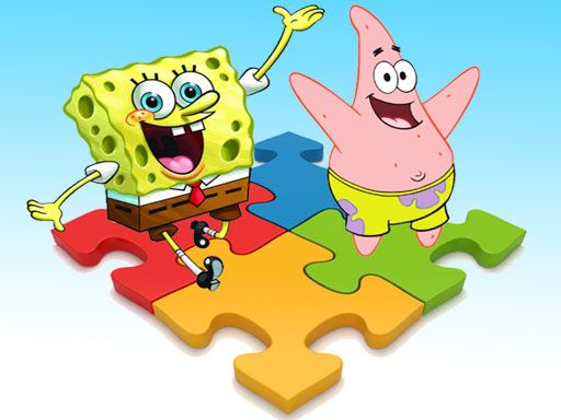 SpongeBob Puzzle - browser game screenshot