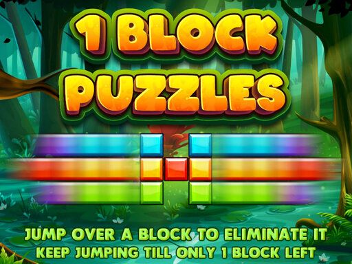 1 Block Puzzles - browser game screenshot