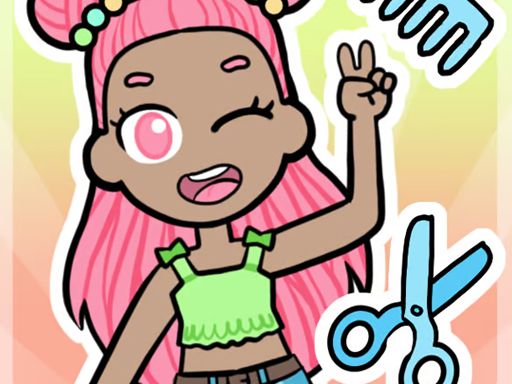  cute dress-up game - browser game screenshot