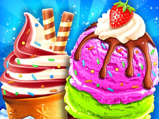Make Ice-Cream - browser game screenshot