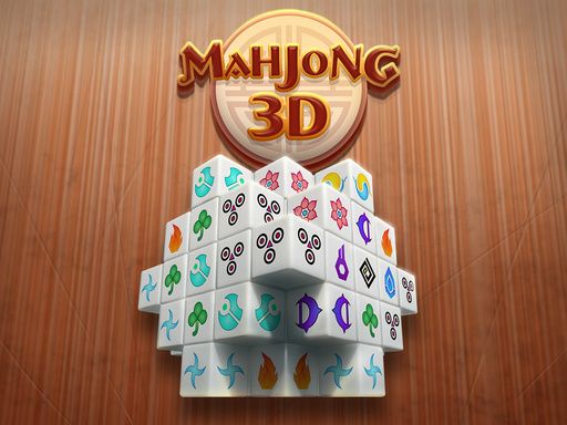 Mahjong 3D - browser game screenshot