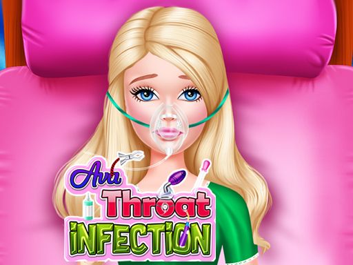 Ava Throat Infection - browser game screenshot