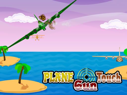 Plane Touch Gun - browser game screenshot