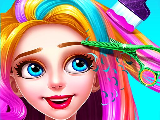 Dress Up Hair Style - browser game screenshot