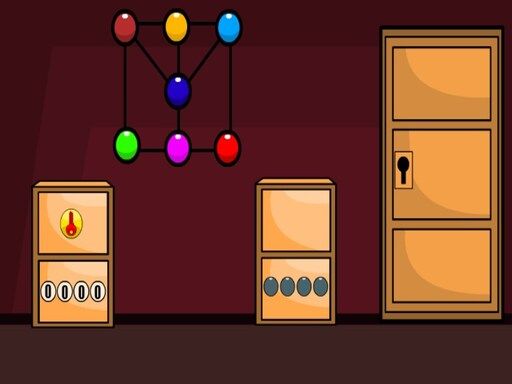 Maroon Room Escape - browser game screenshot
