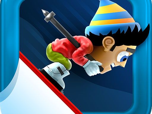 ZigZag Snow Mountain  - browser game screenshot