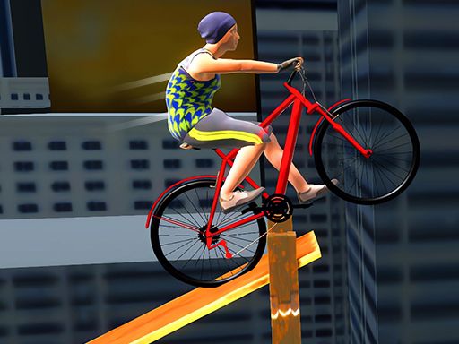 Bicycle Stunt 3D - browser game screenshot