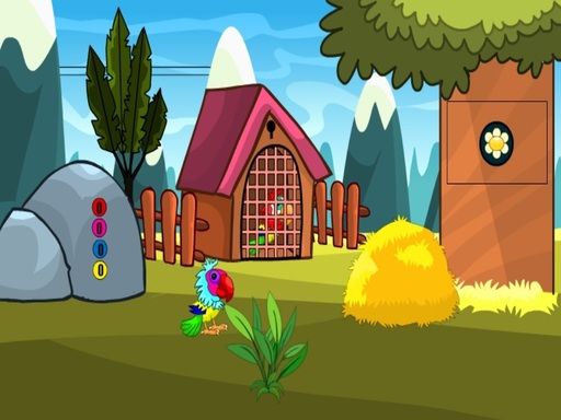 Macaw Couple Escape - browser game screenshot