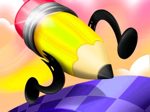 Fun Draw Race 3D - browser game screenshot
