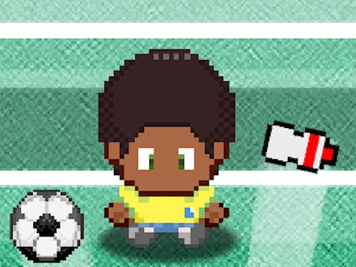 Brazil Tiny Goalie - browser game screenshot