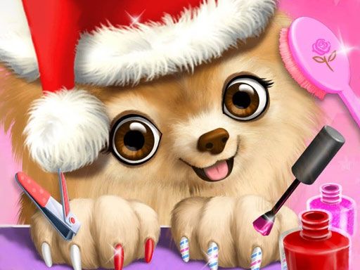 Christmas Salon - browser game screenshot