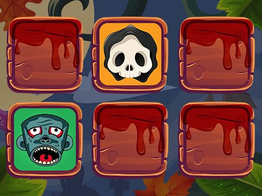 Halloween Faces Memory Halloween Faces Memory - browser game screenshot