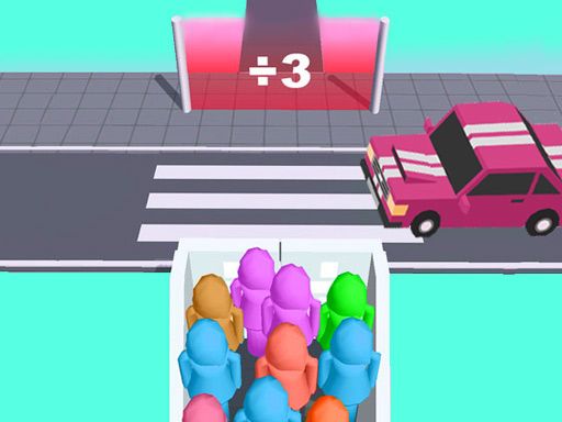Super Race 3D - browser game screenshot