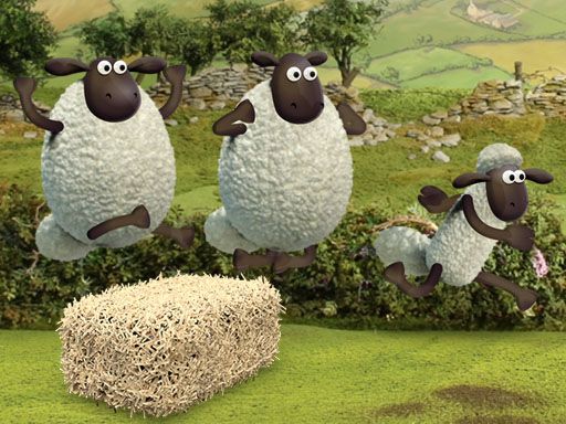 Shaun the Sheep - Shear Speed - browser game screenshot