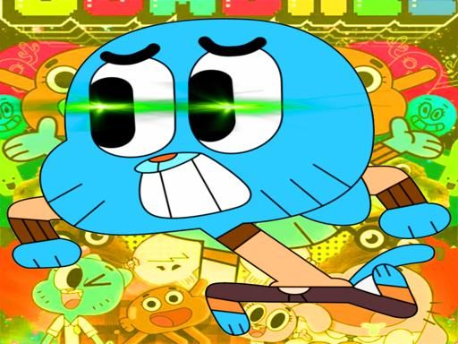 Gumball Runner adventure - Free Game Online - browser game screenshot
